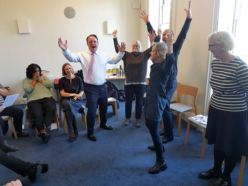 We offer training and support to communities on a range of areas from training residents as community researchers to supporting groups on areas such as roles and responsibilities and communication.